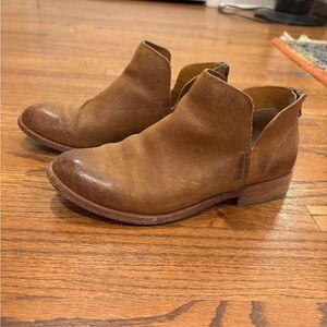 Women’s Brown Leather Booties